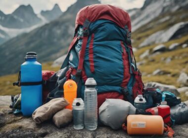 efficient hiking backpack packing