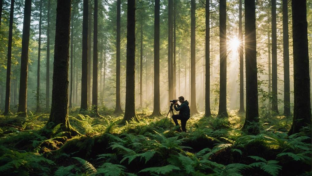 capturing stunning forest photos