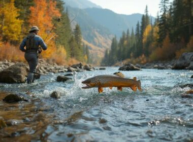 brown trout lure techniques