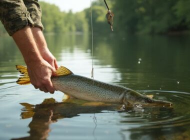 pike fishing catch release techniques