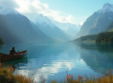 rainbow trout fishing abroad