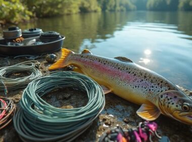 selecting ideal trout line