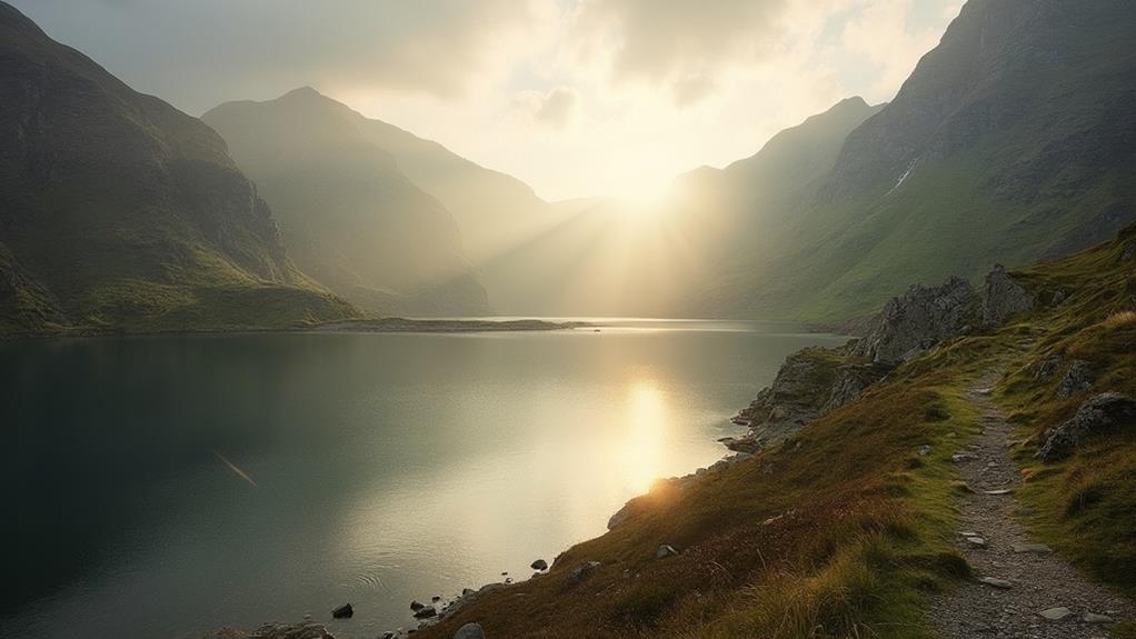 buttermere scenic hiking trail