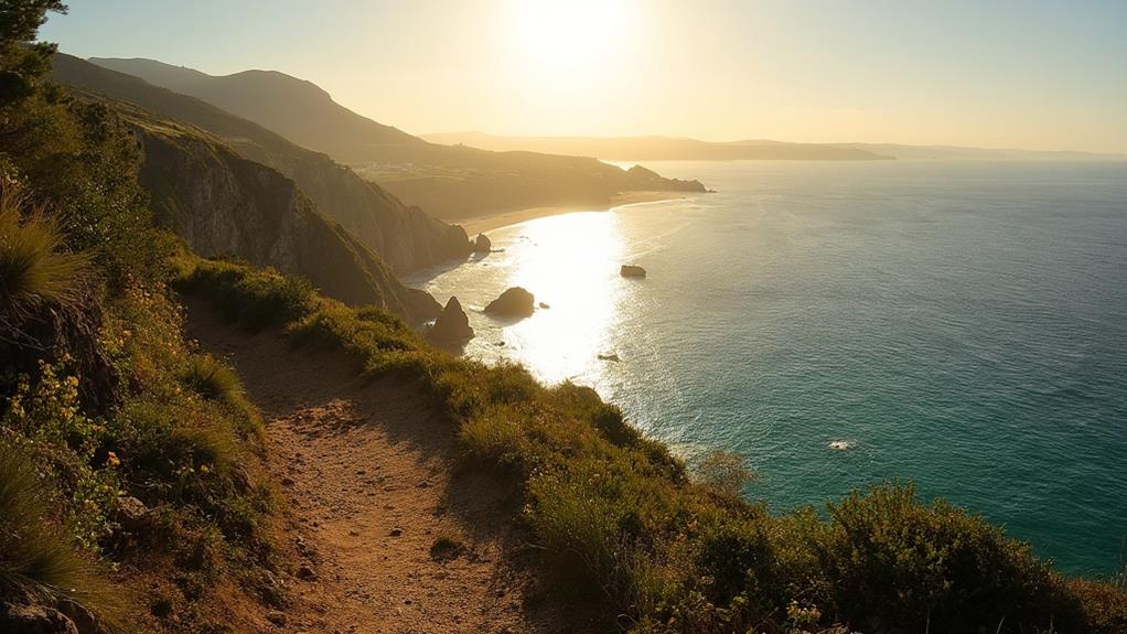 coastal hike stunning views