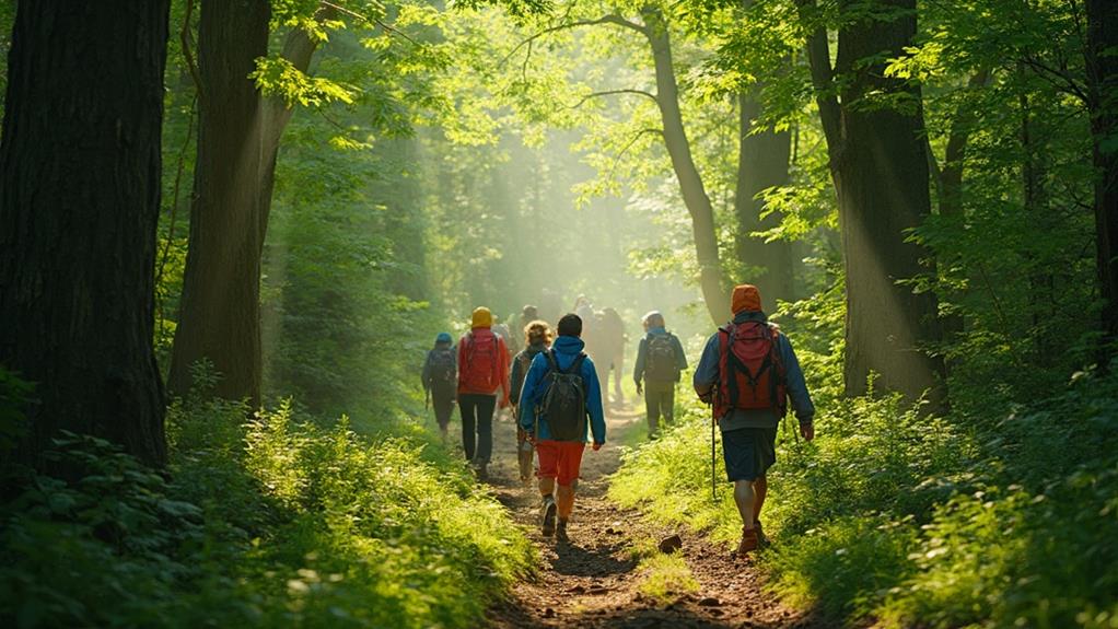 custom hiking techniques developed