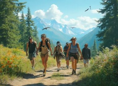 hiking enhances cardiovascular health