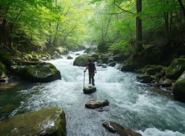 hiking river crossing techniques