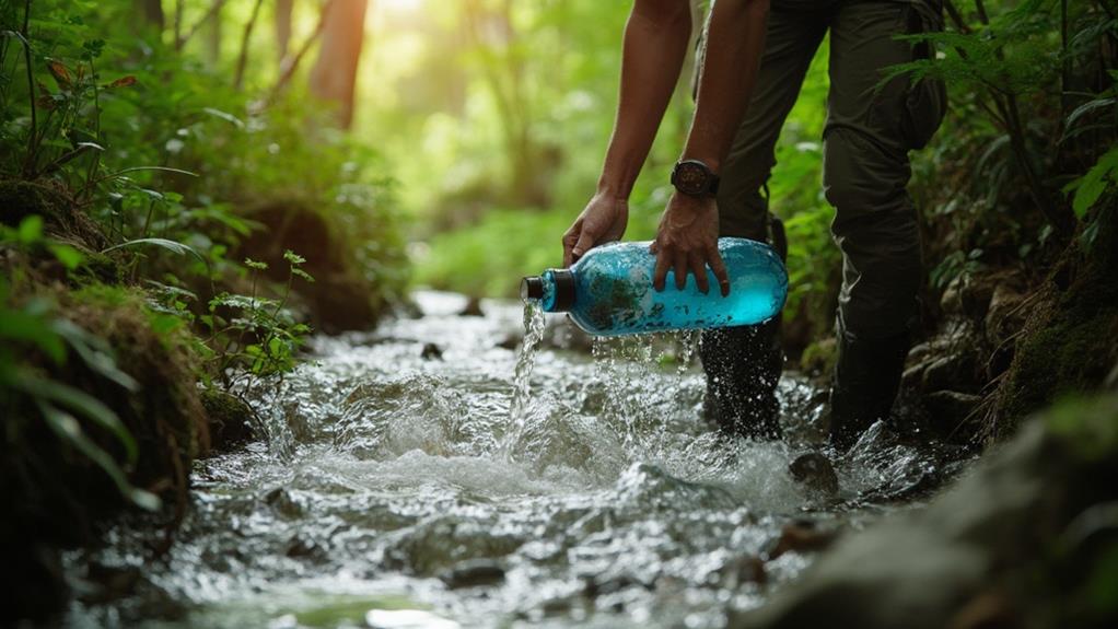 locating natural water sources