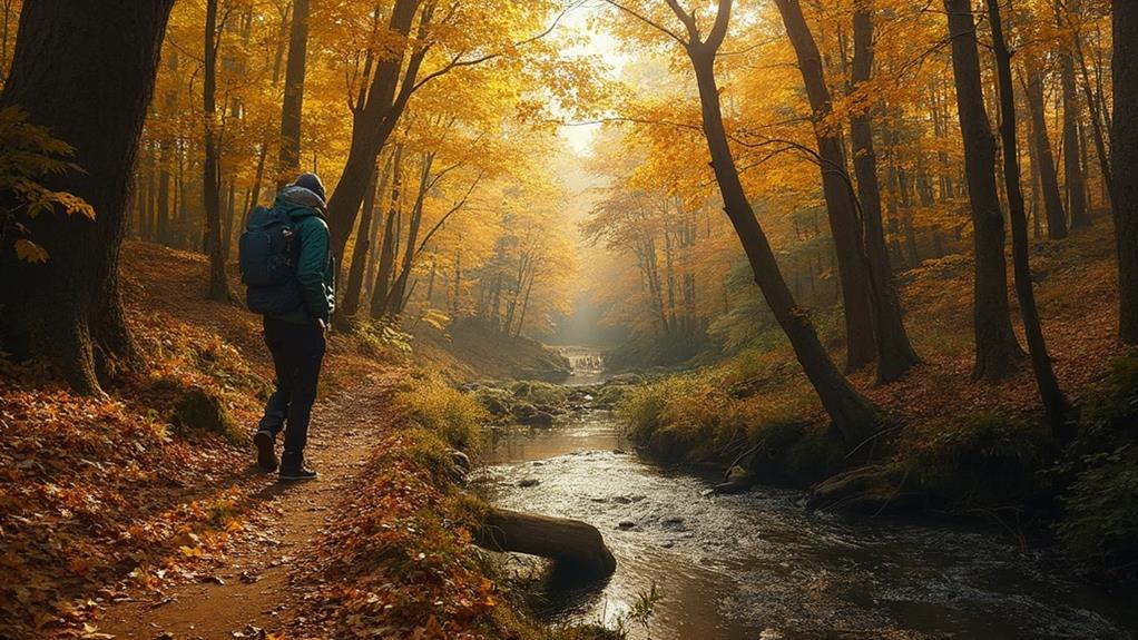 nature walks relieve tension