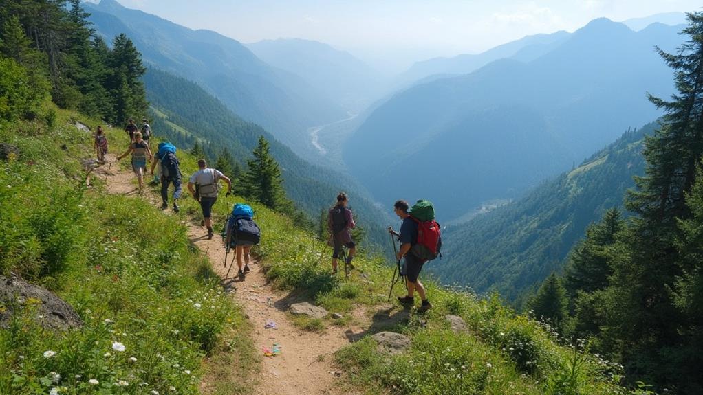 respectful outdoor trail behavior