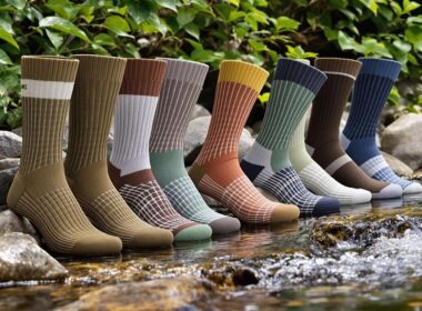 comfortable and durable wading socks