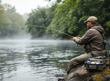 fishing effectively in rain