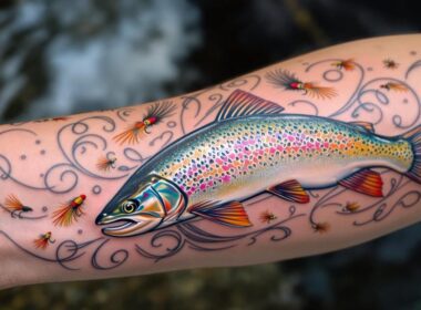 inspiring fly fishing tattoos