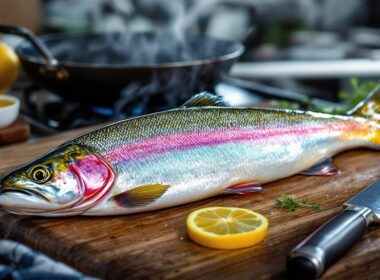 safe preparation of rainbow trout