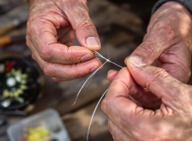 tippet to leader connection