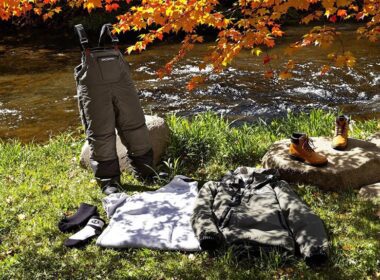 under wader clothing guidelines