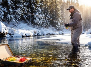 winter trout fishing tips